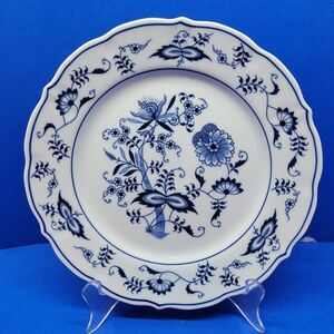 Blue Danube Salad Luncheon Plate Banner Mark 8 3/4" Excellent